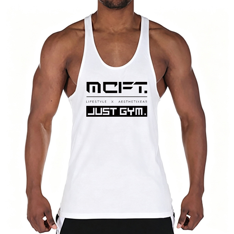 Мужская хлопковая майка для тр – обзор и цена Tank Top Muscle